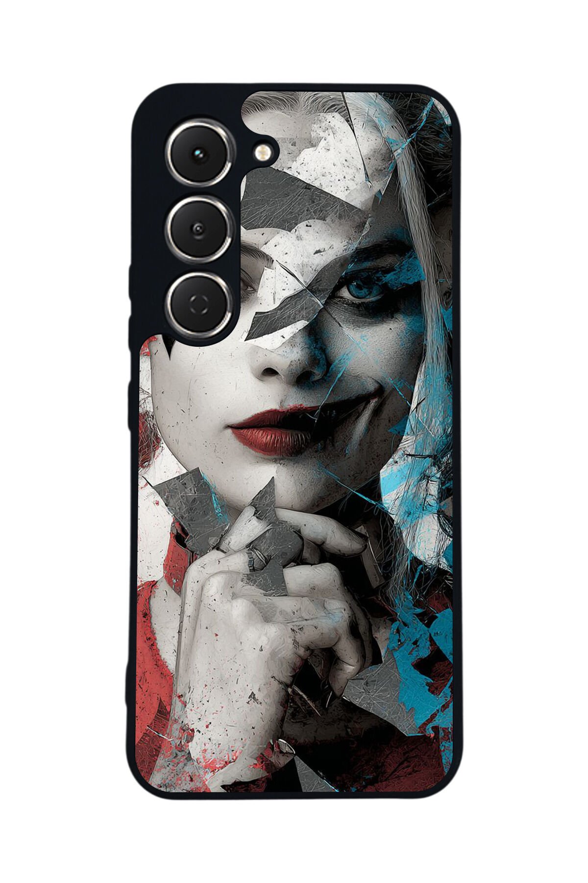 Tecno Spark 40 Pro Uyumlu HarleyQueen Tasarımlı Glossy Premium Kılıf