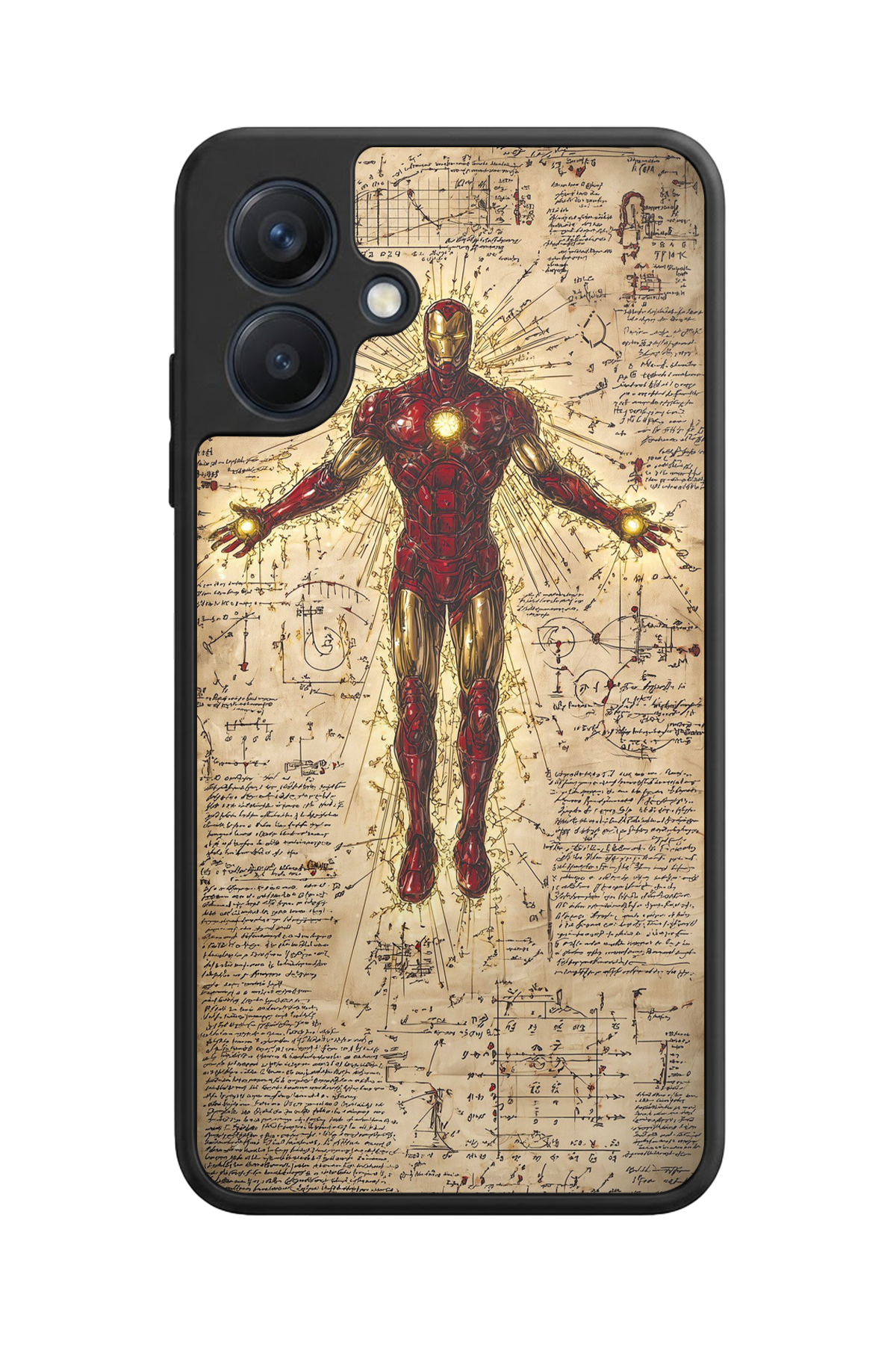 Samsung Galaxy A07 Uyumlu  Iron Man ( Demir Adam ) Tasarımlı Glossy Premium Kılıf