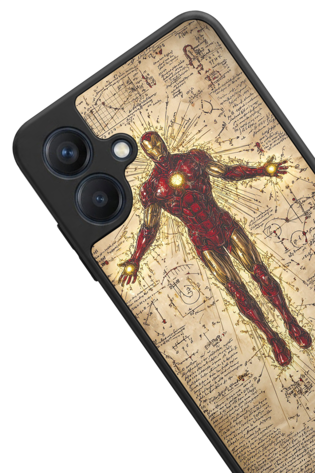 Samsung Galaxy A07 Uyumlu  Iron Man ( Demir Adam ) Tasarımlı Glossy Premium Kılıf