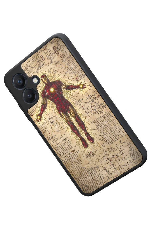 Samsung Galaxy A07 Uyumlu  Iron Man ( Demir Adam ) Tasarımlı Glossy Premium Kılıf