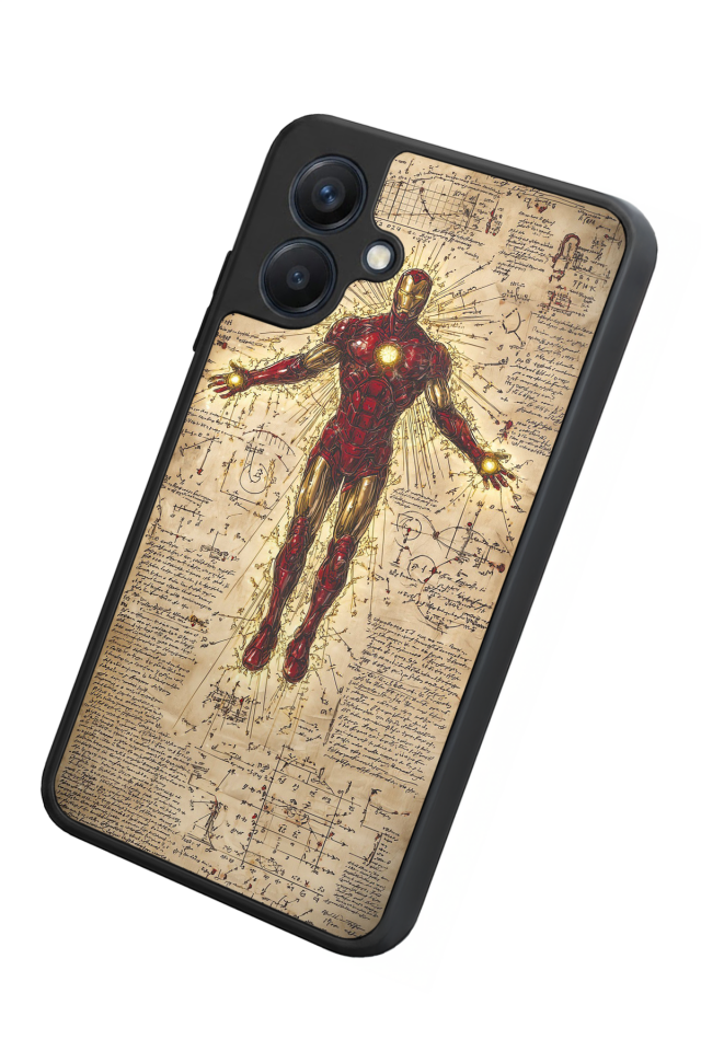 Samsung Galaxy A07 Uyumlu  Iron Man ( Demir Adam ) Tasarımlı Glossy Premium Kılıf