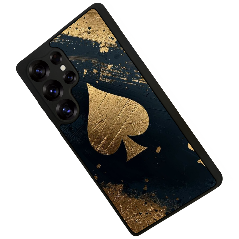 Samsung Galaxy S25 Ultra Uyumlu Kart Tasarımlı Glossy Premium Kılıf