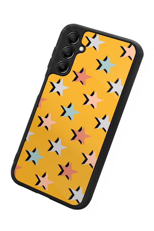 Samsung Galaxy A14 Uyumlu Retro Yildizlar Tasarımlı Glossy Premium Kılıf