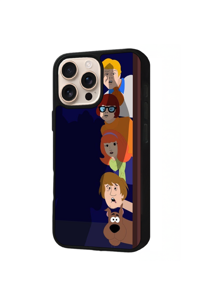 iPhone 15 Pro Uyumlu Scooby Doo Tasarımlı Glossy Premium Kılıf