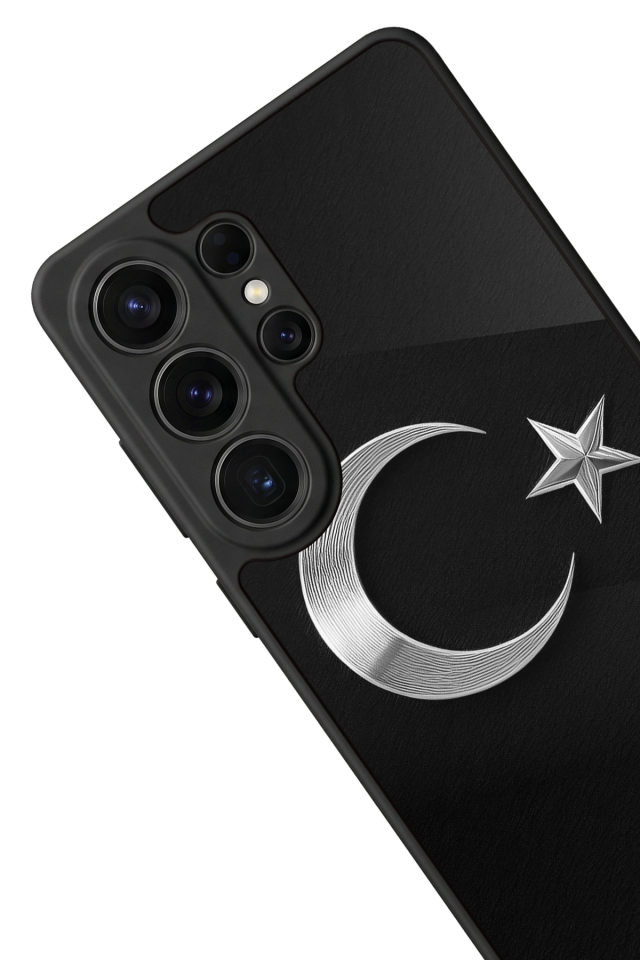Samsung Galaxy S26 Ultra Uyumlu Türk Bayragi Tasarımlı Glossy Premium Kılıf