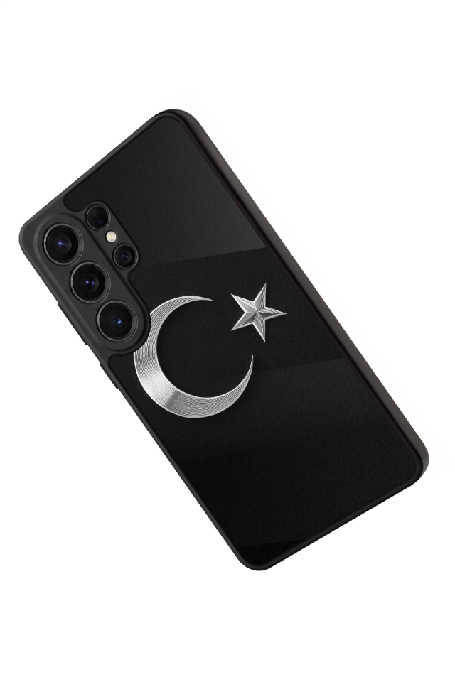 Samsung Galaxy S26 Ultra Uyumlu Türk Bayragi Tasarımlı Glossy Premium Kılıf