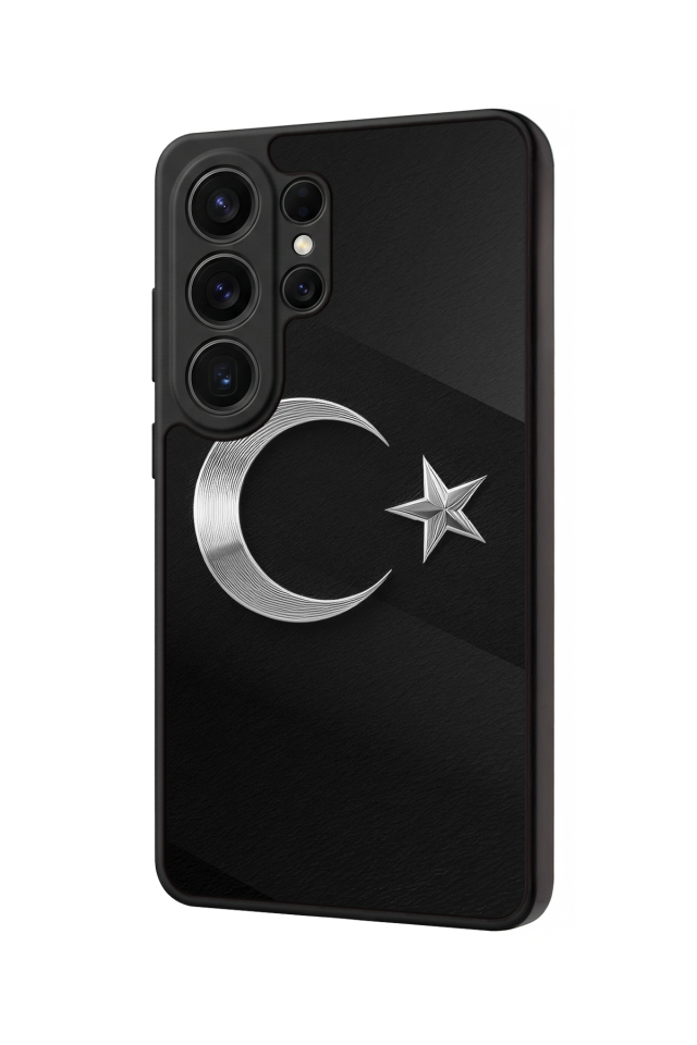 Samsung Galaxy S26 Ultra Uyumlu Türk Bayragi Tasarımlı Glossy Premium Kılıf