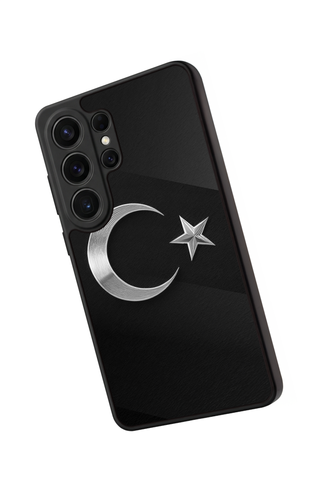 Samsung Galaxy S26 Ultra Uyumlu Türk Bayragi Tasarımlı Glossy Premium Kılıf