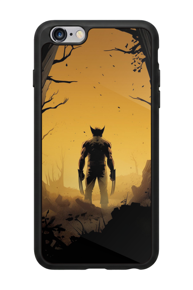 iPhone 6s Plus Uyumlu Wolverine Tasarımlı Glossy Premium Kılıf