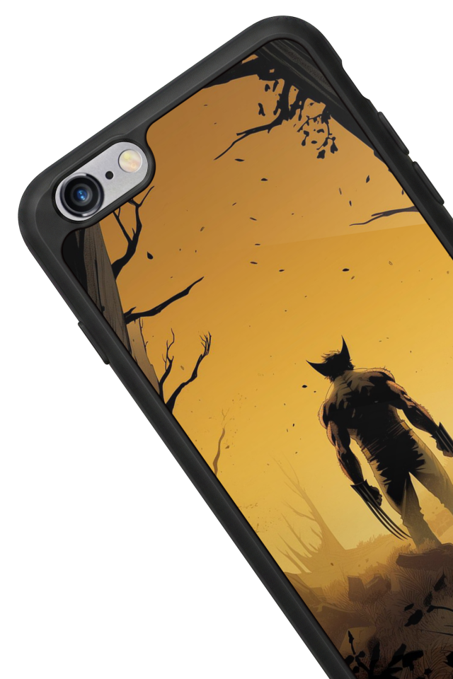 iPhone 6s Plus Uyumlu Wolverine Tasarımlı Glossy Premium Kılıf
