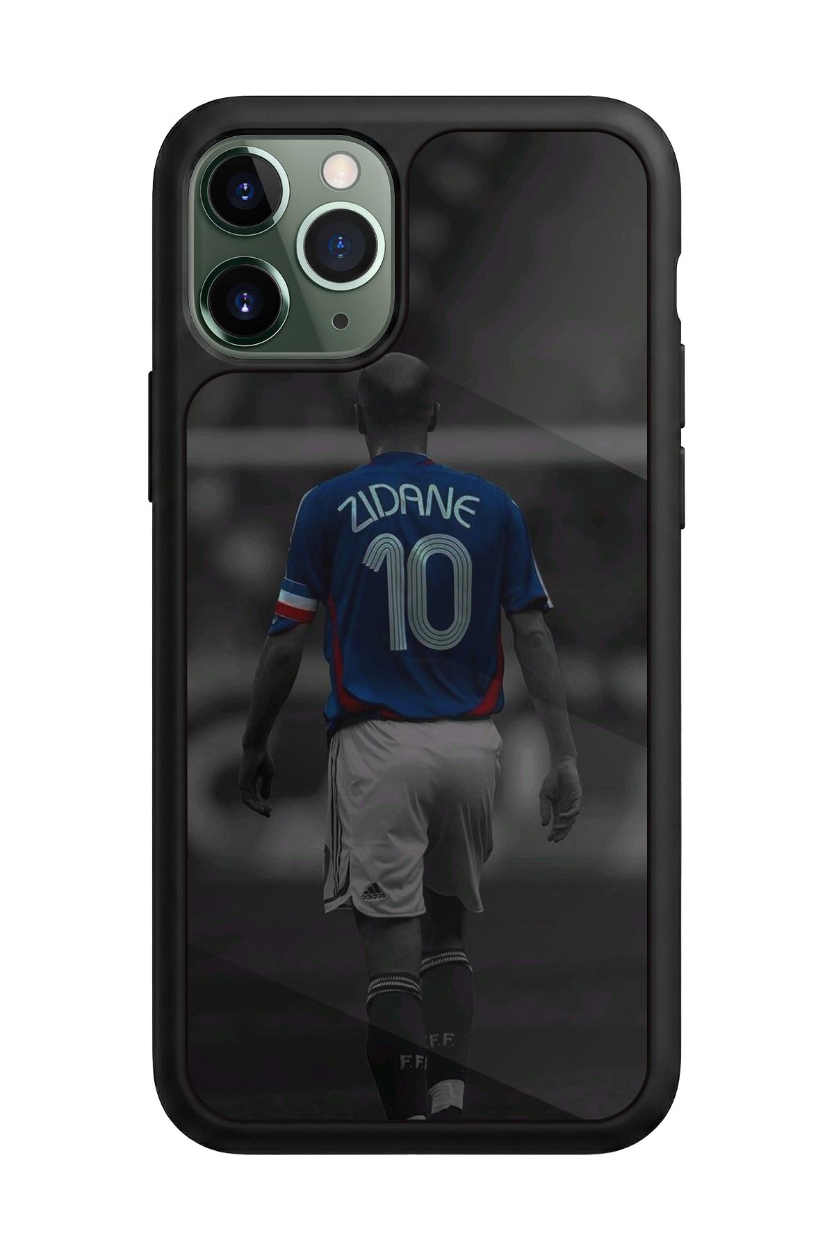 iPhone 11 Pro Max Uyumlu Zidane Tasarımlı Glossy Premium Kılıf