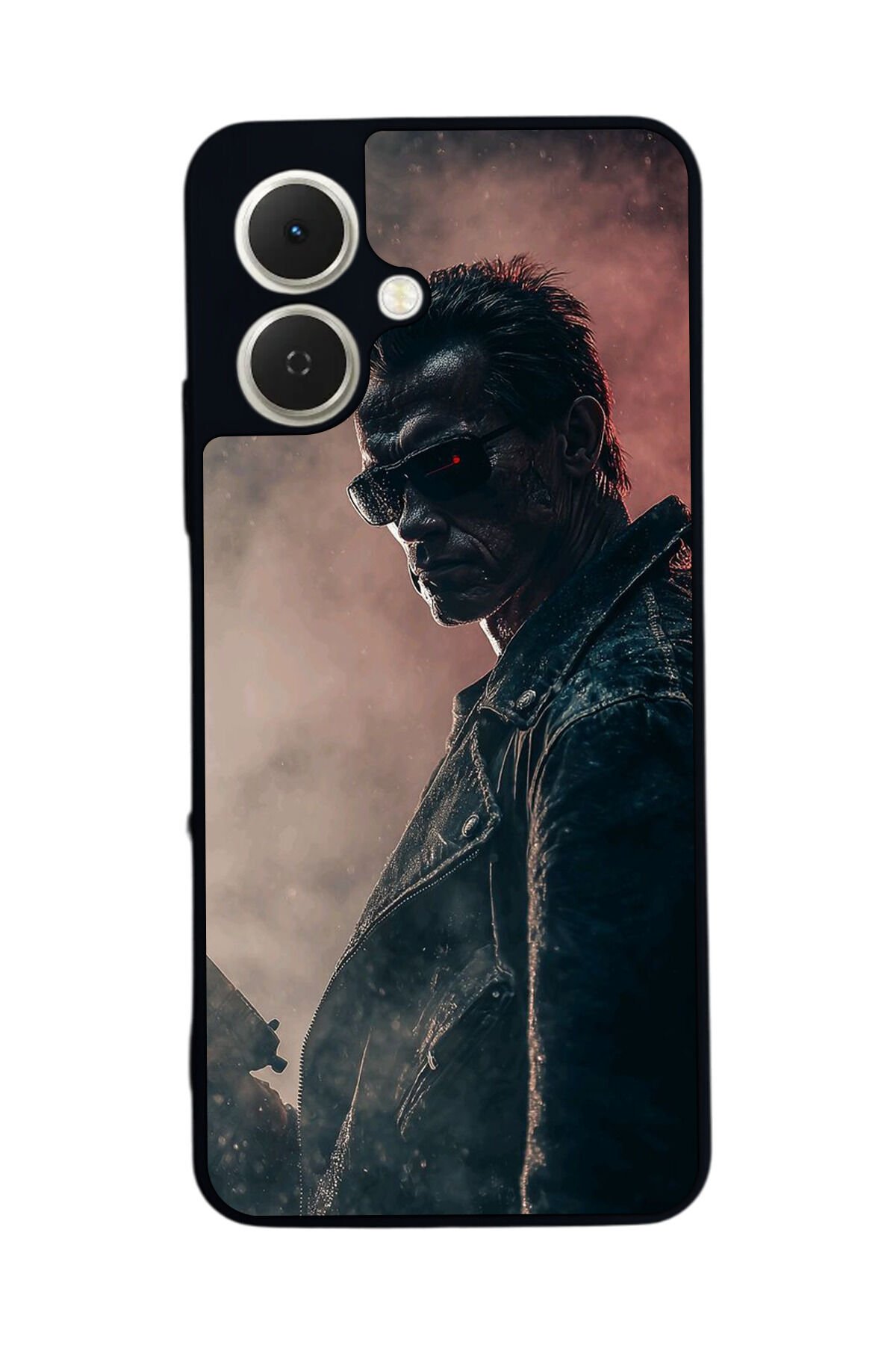 Tecno Spark GO 2 Uyumlu Terminator Tasarımlı Glossy Premium Kılıf