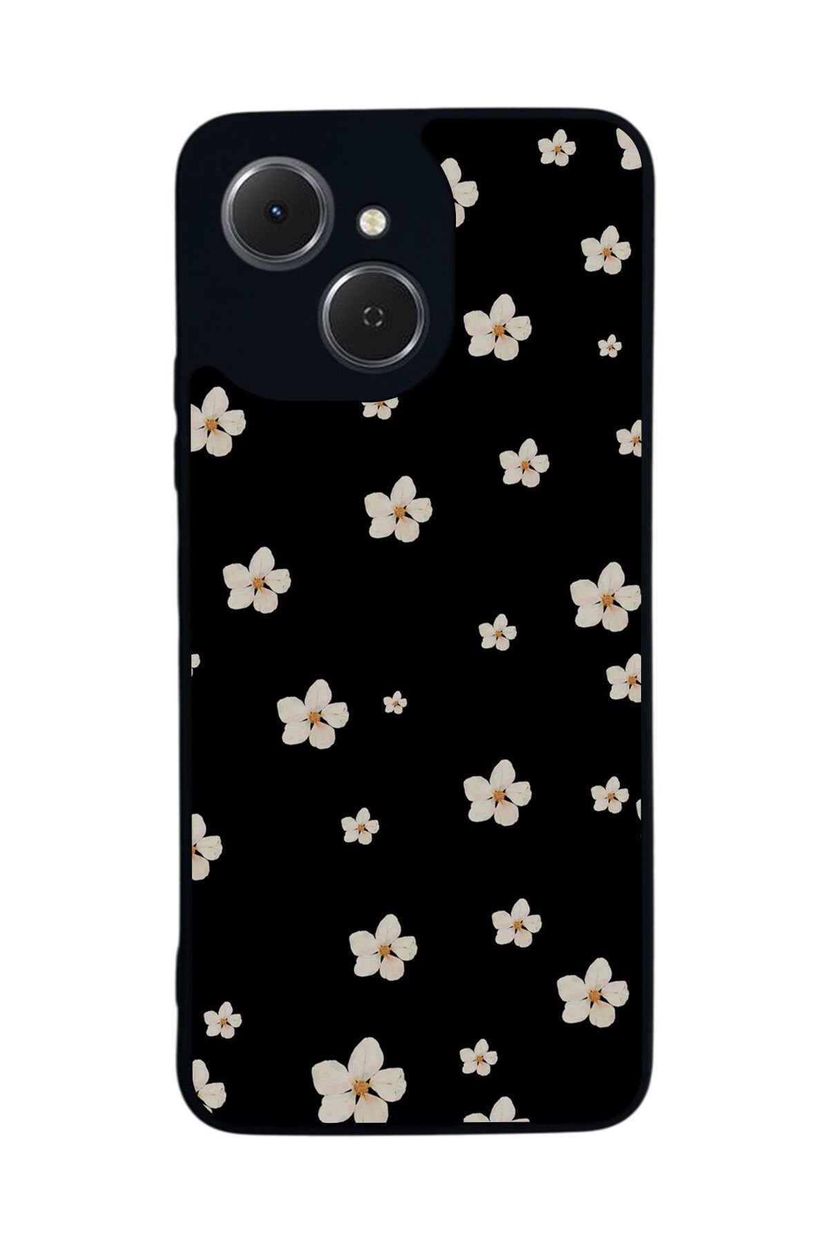 Tecno Spark 40C Uyumlu Cicek Tasarımlı Glossy Premium Kılıf