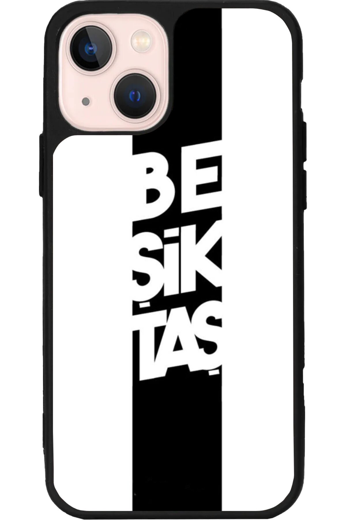 iPhone 13 Mat Siyah Uyumlu Kılıf – Yumuşak Silikon, Koruyucu, Şok Emici Kapak
