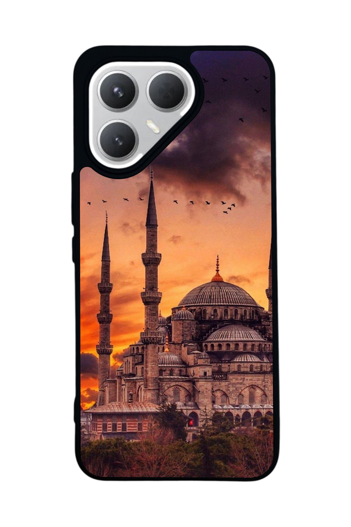 Tecno Pova 7 Pro Mat Uyumlu Siyah Kılıf – Yumuşak Silikon, Koruyucu, Şok Emici Kapak