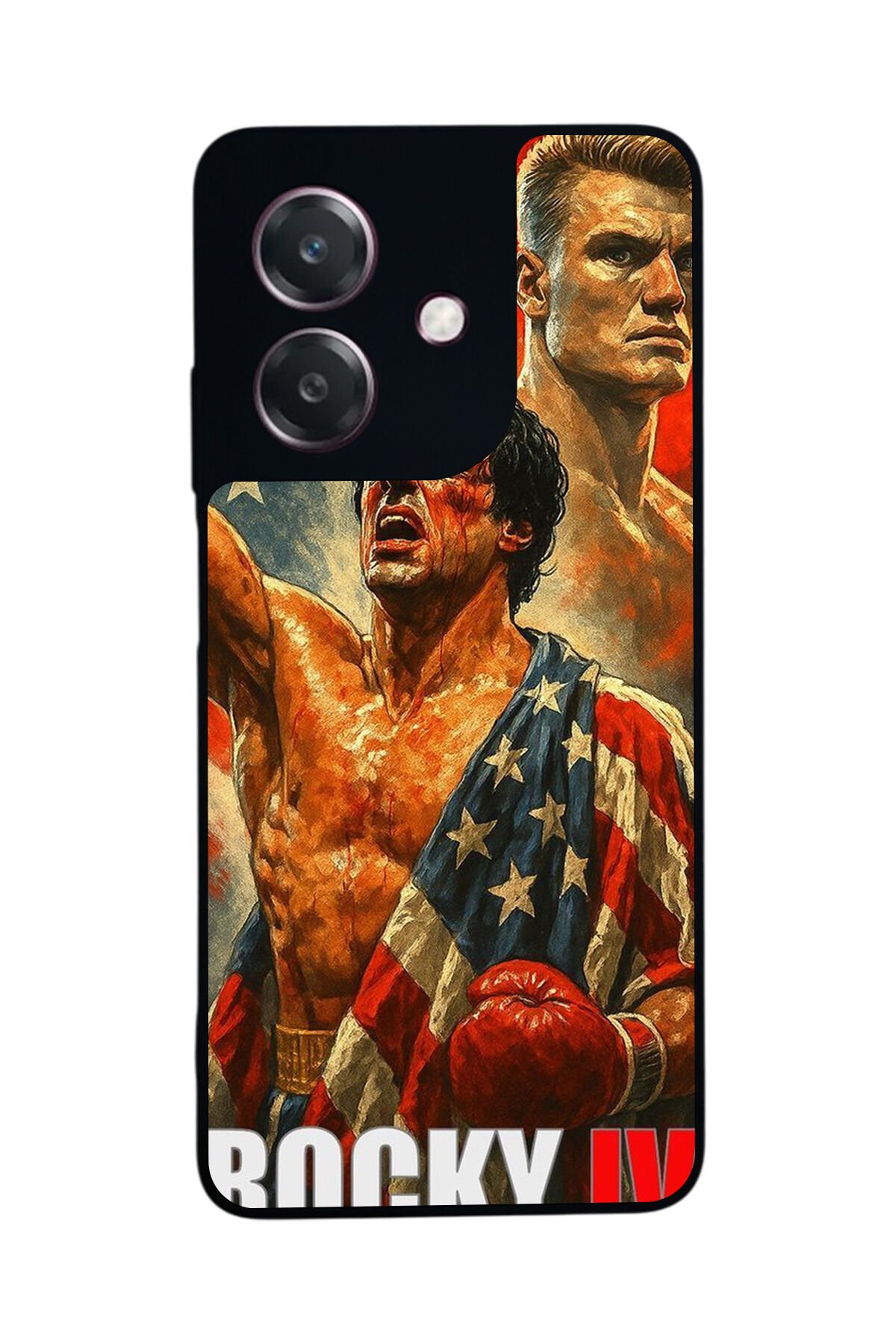 Oppo A3 5G Uyumlu Rocky Tasarımlı Glossy Premium Kılıf