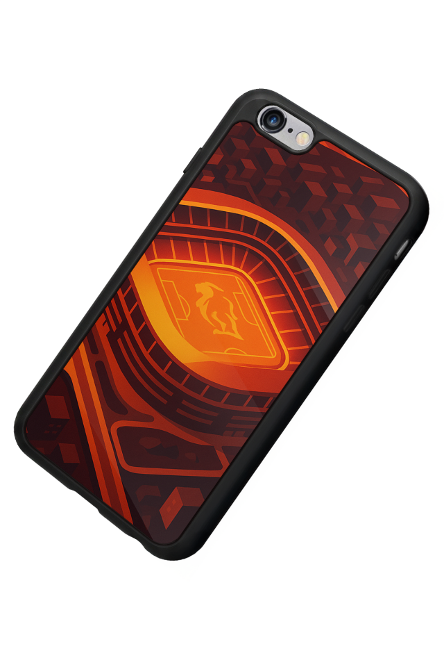 iPhone 6s Plus Uyumlu Aslan Tasarımlı Glossy Premium Kılıf