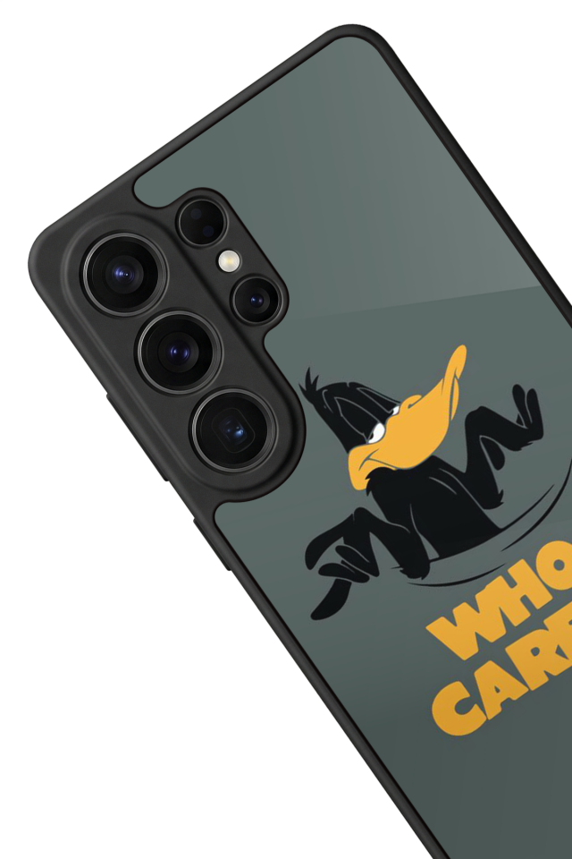 Samsung Galaxy S26 Ultra Uyumlu Daffy duck Tasarımlı Glossy Premium Kılıf