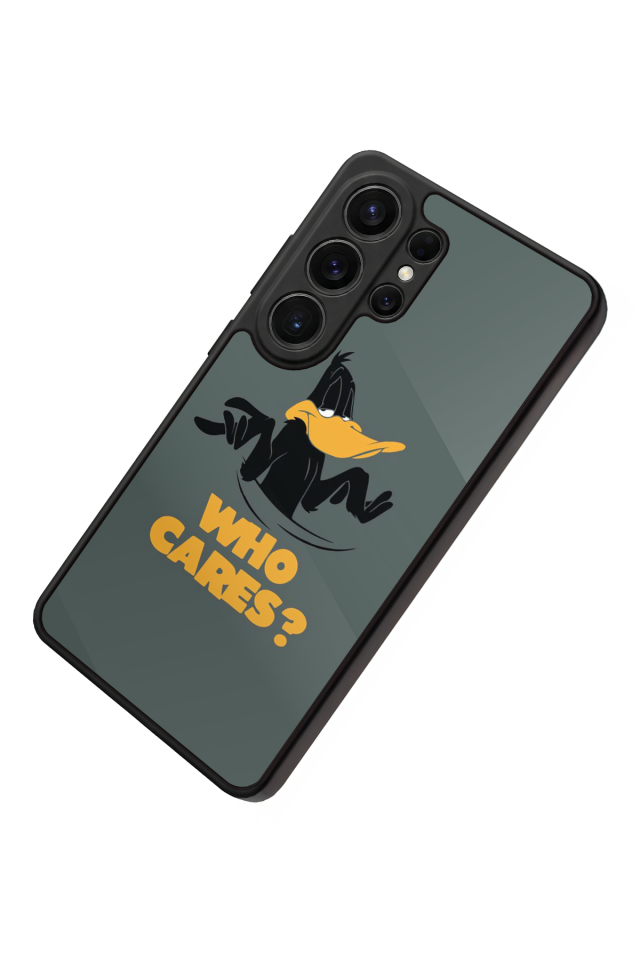 Samsung Galaxy S26 Ultra Uyumlu Daffy duck Tasarımlı Glossy Premium Kılıf