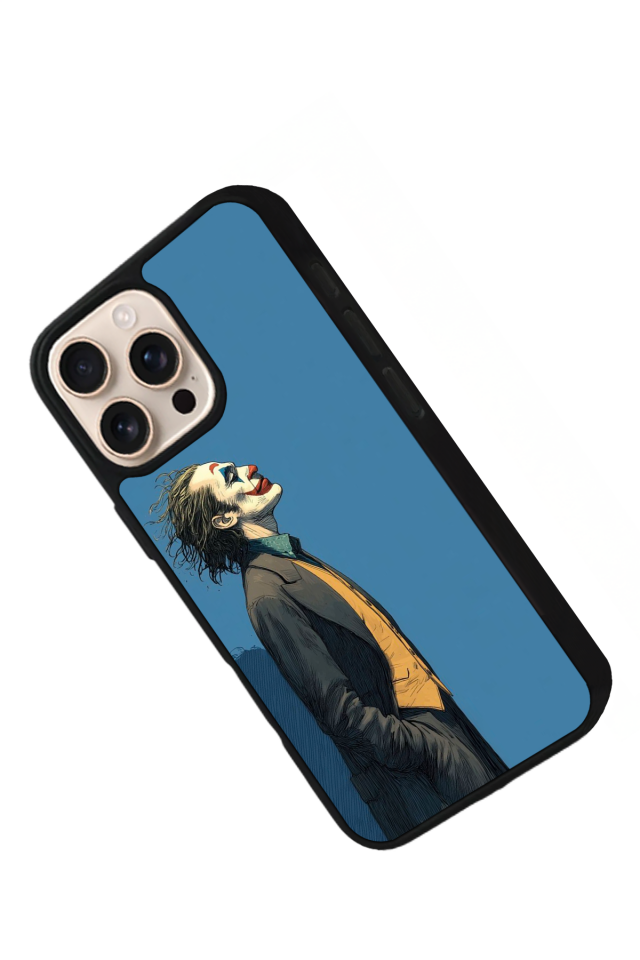 iPhone 16 Pro Max Uyumlu Joker Tasarımlı Glossy Premium Kılıf