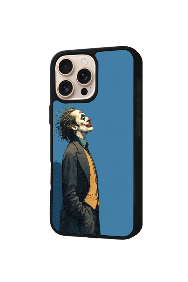 iPhone 16 Pro Max Uyumlu Joker Tasarımlı Glossy Premium Kılıf