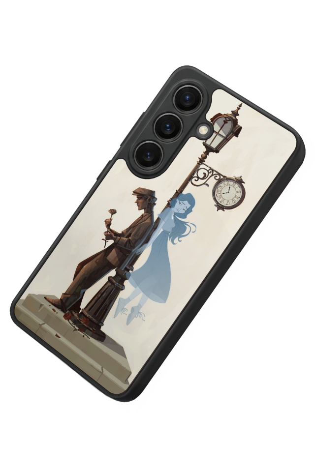 Samsung Galaxy S26 Uyumlu  Kalp Love Tasarımlı Glossy Premium Kılıf