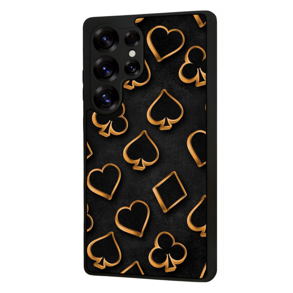Samsung Galaxy S25 Ultra Uyumlu Kart Tasarımlı Glossy Premium Kılıf