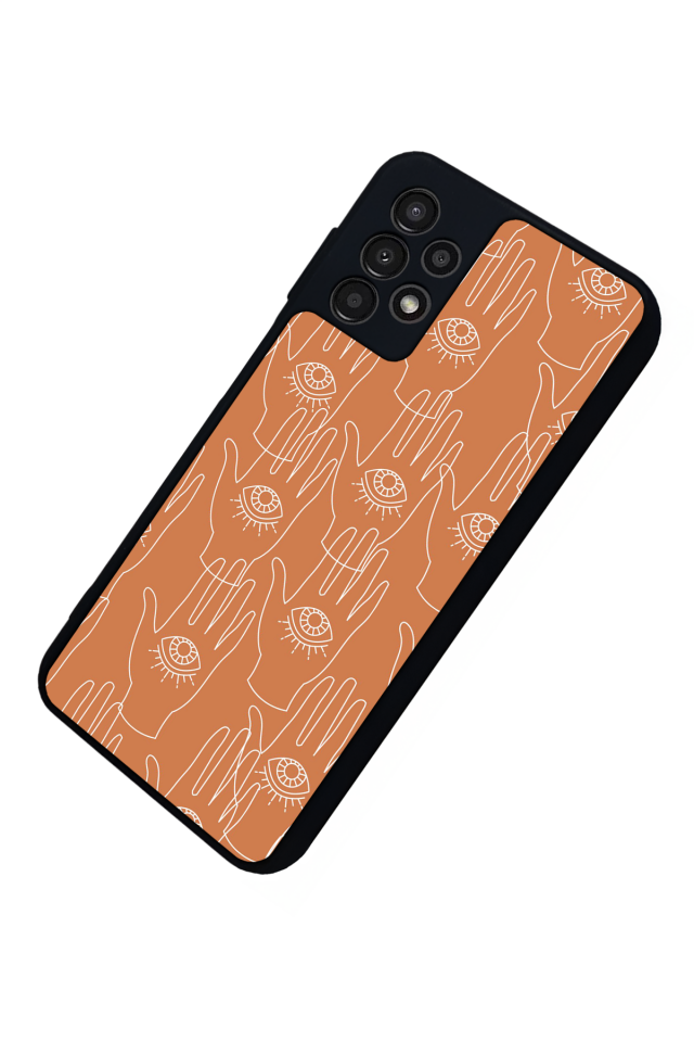 Samsung Galaxy A13 Uyumlu Line Art Tasarımlı Glossy Premium Kılıf