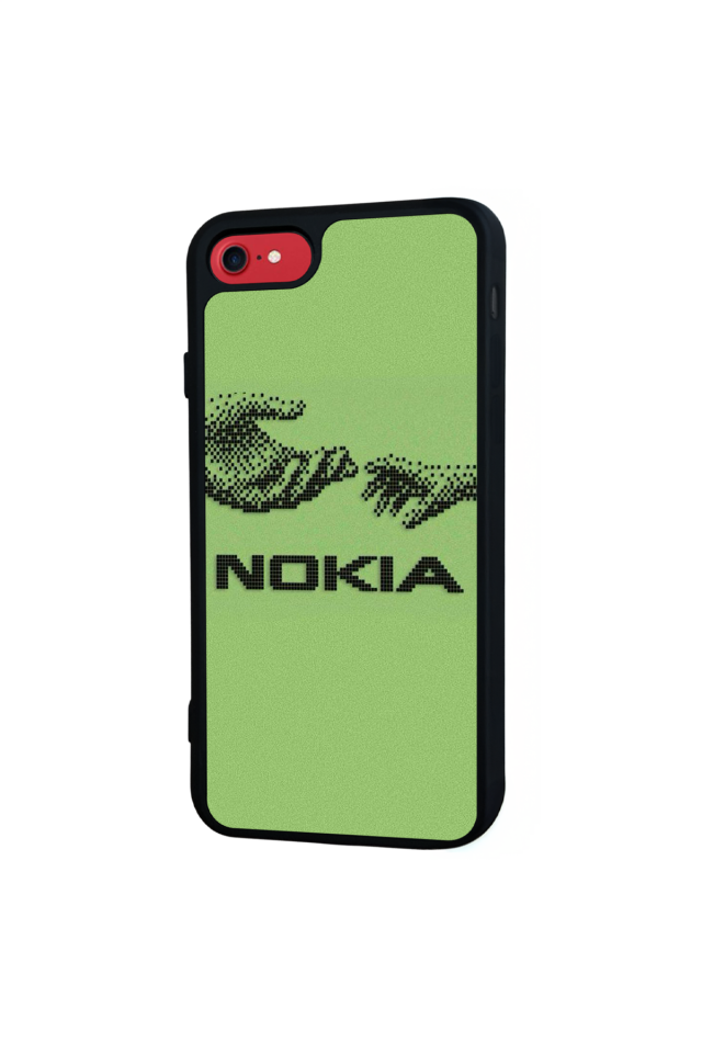 iPhone 8 Uyumlu Nokia Tasarımlı Glossy Premium Kılıf