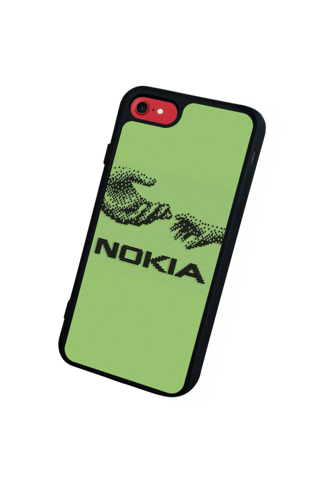 iPhone 8 Uyumlu Nokia Tasarımlı Glossy Premium Kılıf