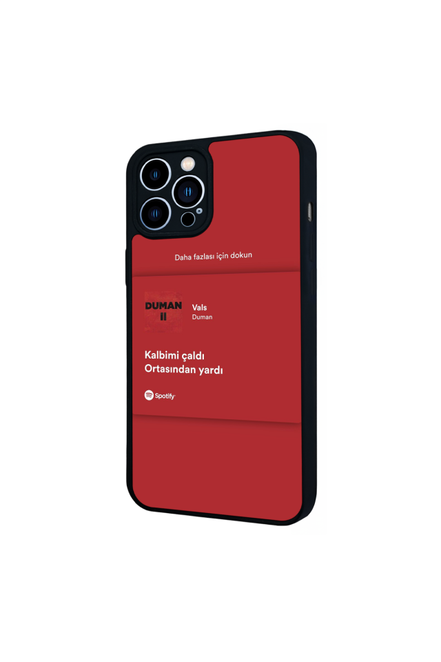 iPhone 13 Pro Max Uyumlu Sarki Sozleri Tasarımlı Glossy Premium Kılıf