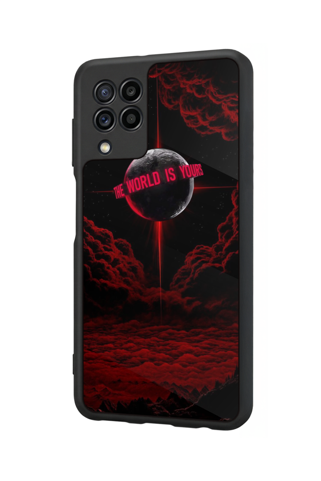Samsung Galaxy M22 Uyumlu Scarface Tasarımlı Glossy Premium Kılıf