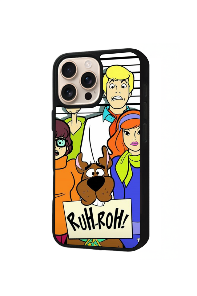 iPhone 15 Pro Uyumlu Scooby Doo Tasarımlı Glossy Premium Kılıf