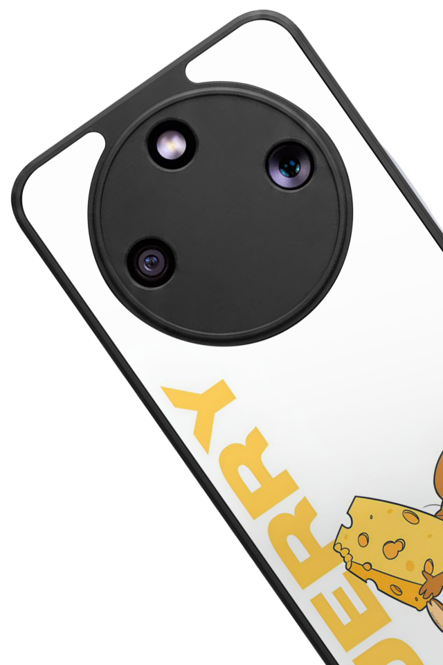 Honor Magic 8 Lite Uyumlu Tom And Jerry Tasarımlı Glossy Premium Kılıf