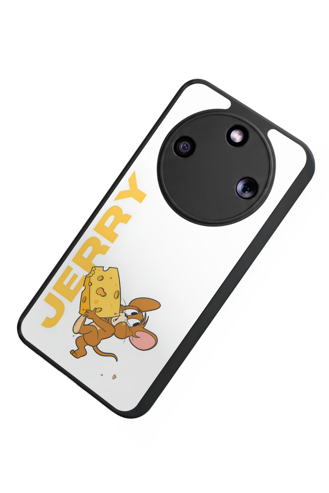 Honor Magic 8 Lite Uyumlu Tom And Jerry Tasarımlı Glossy Premium Kılıf