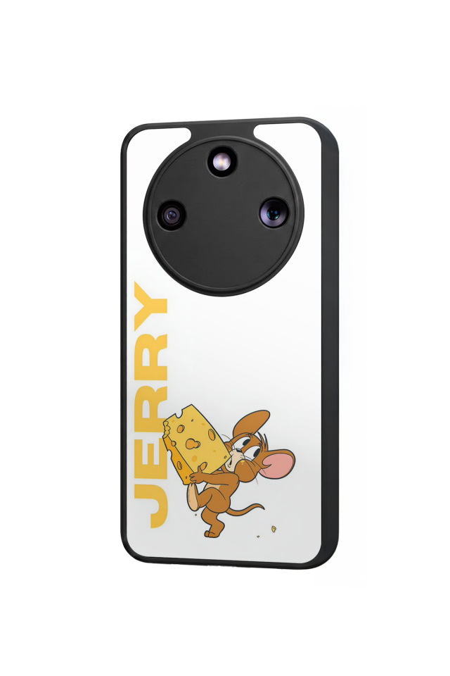 Honor Magic 8 Lite Uyumlu Tom And Jerry Tasarımlı Glossy Premium Kılıf