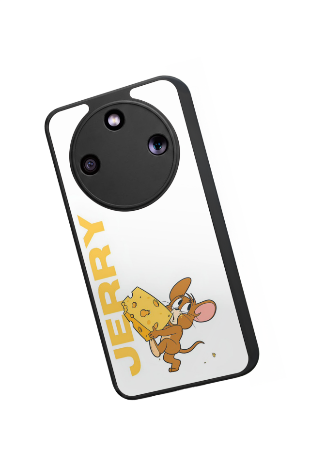 Honor Magic 8 Lite Uyumlu Tom And Jerry Tasarımlı Glossy Premium Kılıf