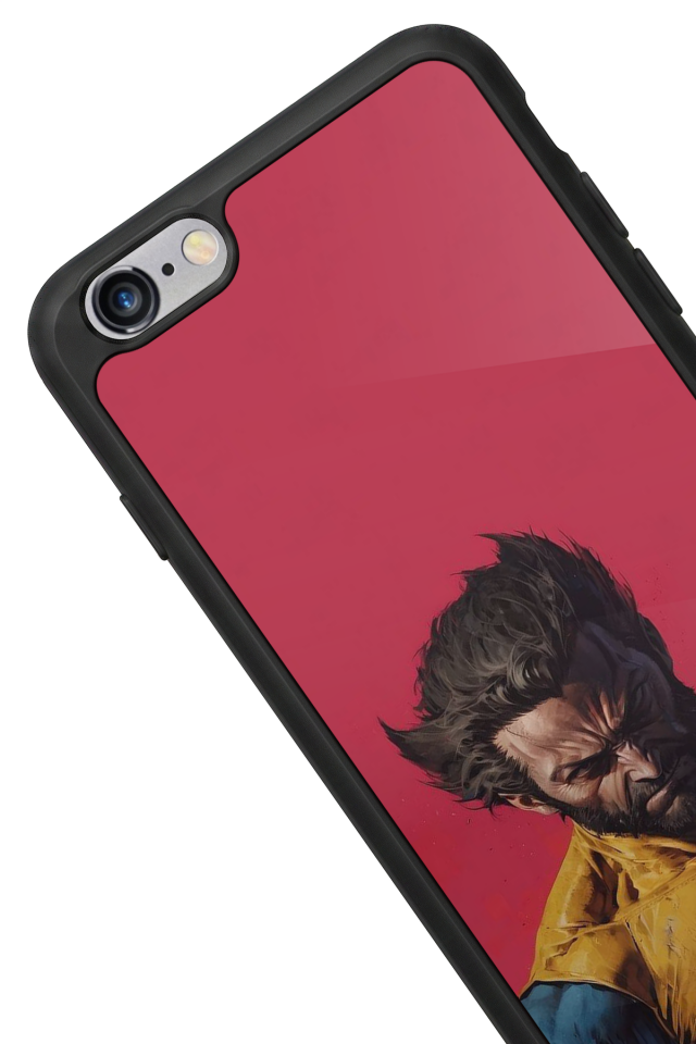 iPhone 6s Plus Uyumlu Wolverine Tasarımlı Glossy Premium Kılıf