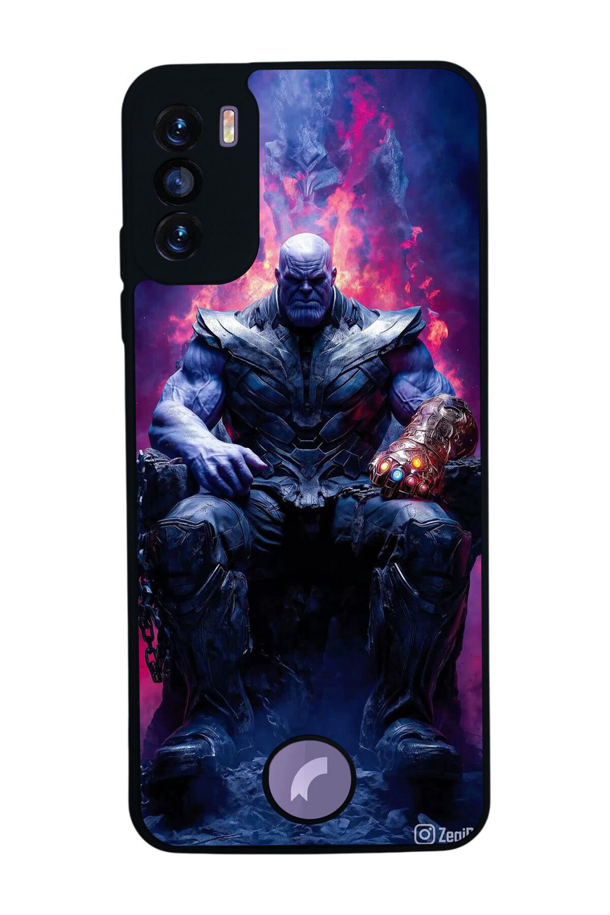 Reeder S19 Max Pro S Uyumlu Thanos Tasarımlı Glossy Premium Kılıf