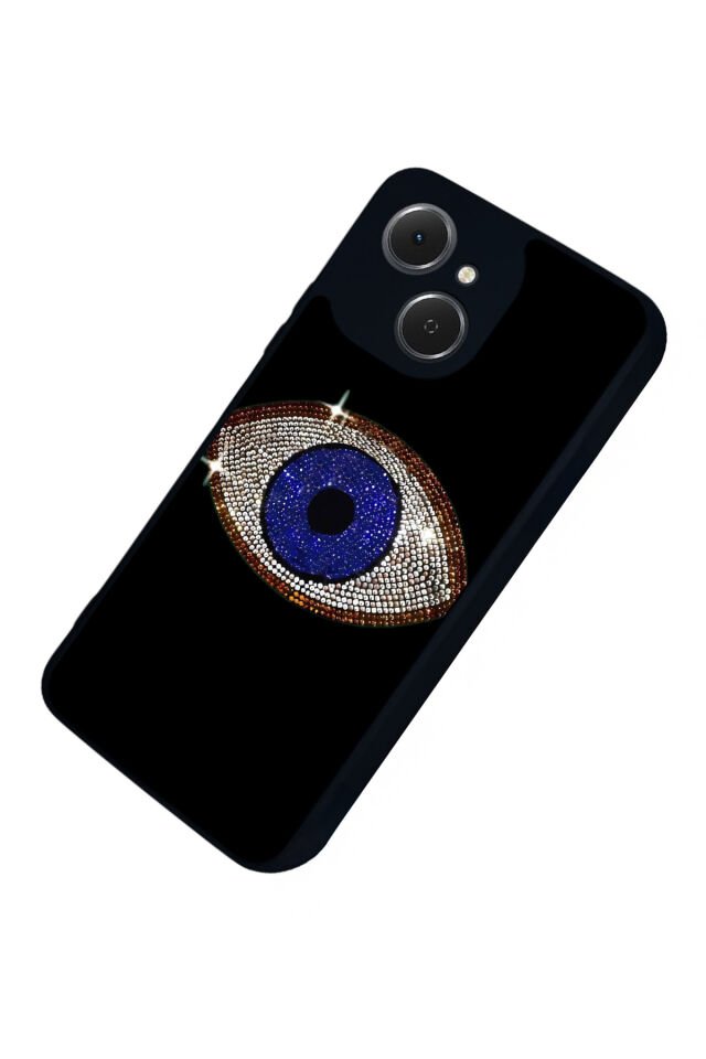 Tecno Spark 40C Uyumlu Nazar Tasarımlı Glossy Premium Kılıf