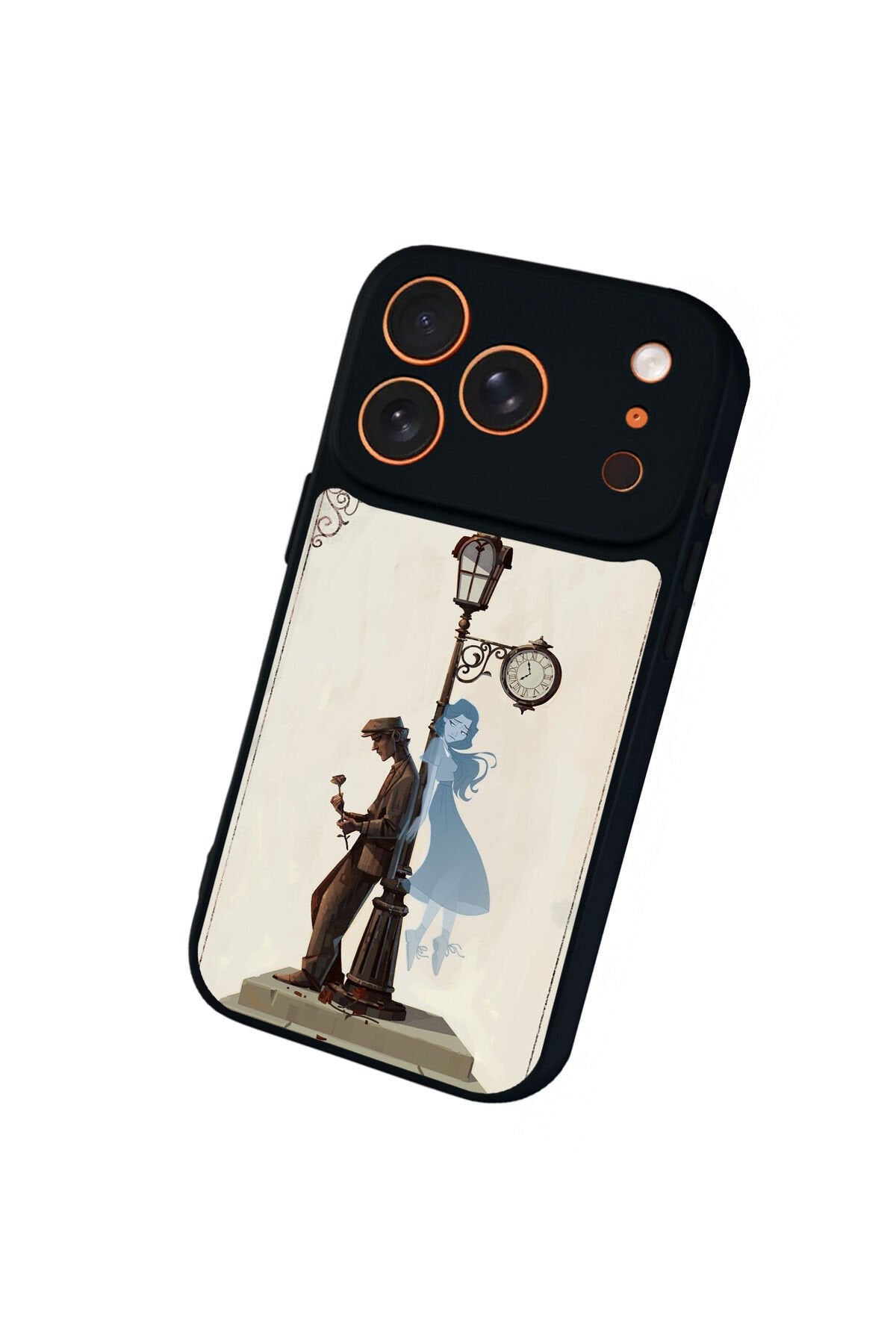 iPhone 17 Pro Max Uyumlu Kalp Love Tasarımlı Glossy Premium Kılıf