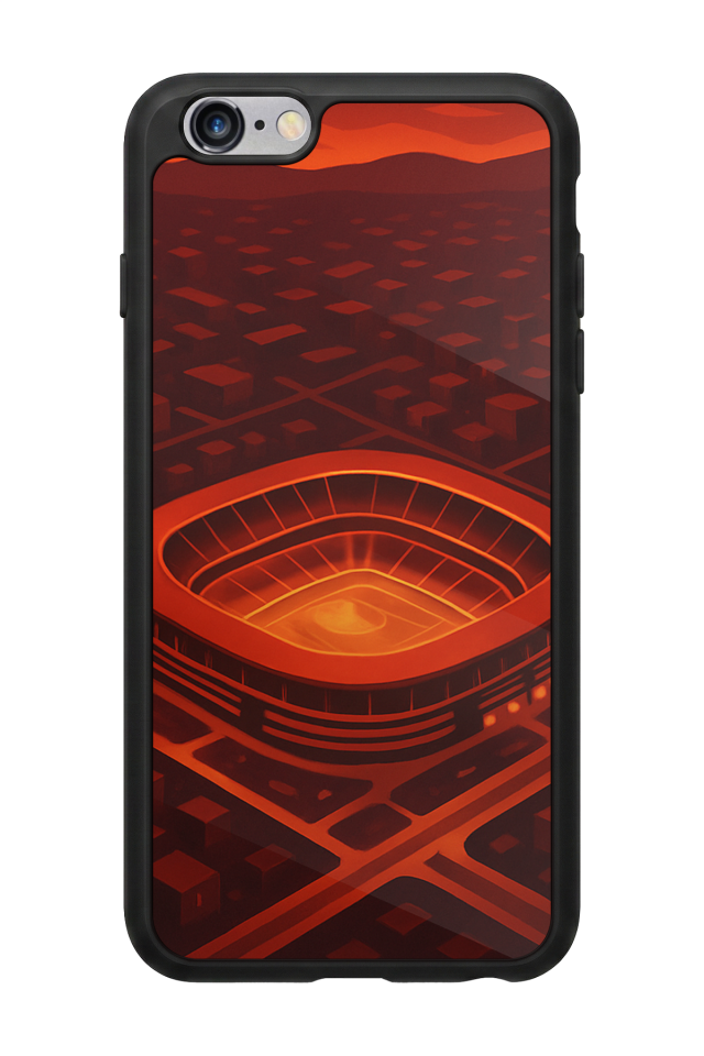 iPhone 6s Plus Uyumlu Aslan Tasarımlı Glossy Premium Kılıf
