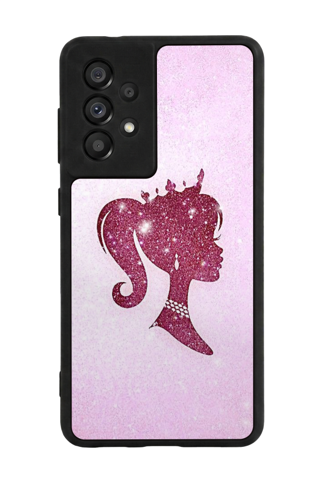 Samsung Galaxy A73 Uyumlu Barbie Tasarımlı Glossy Premium Kılıf