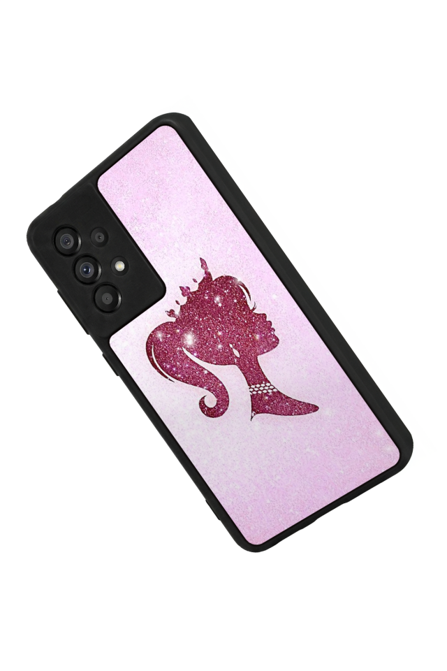 Samsung Galaxy A73 Uyumlu Barbie Tasarımlı Glossy Premium Kılıf