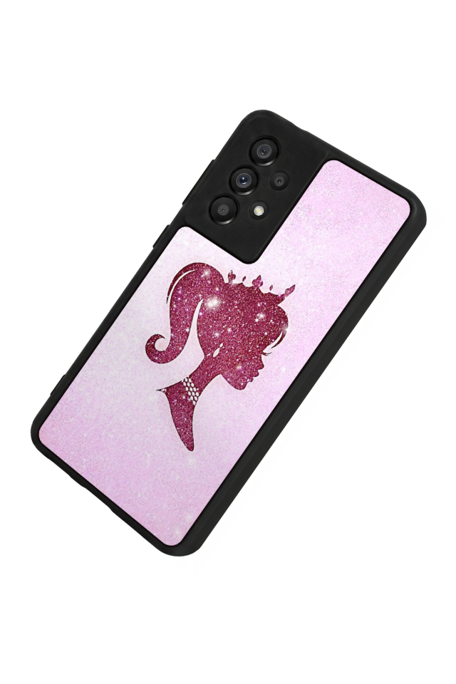 Samsung Galaxy A73 Uyumlu Barbie Tasarımlı Glossy Premium Kılıf