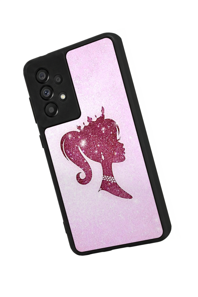 Samsung Galaxy A73 Uyumlu Barbie Tasarımlı Glossy Premium Kılıf