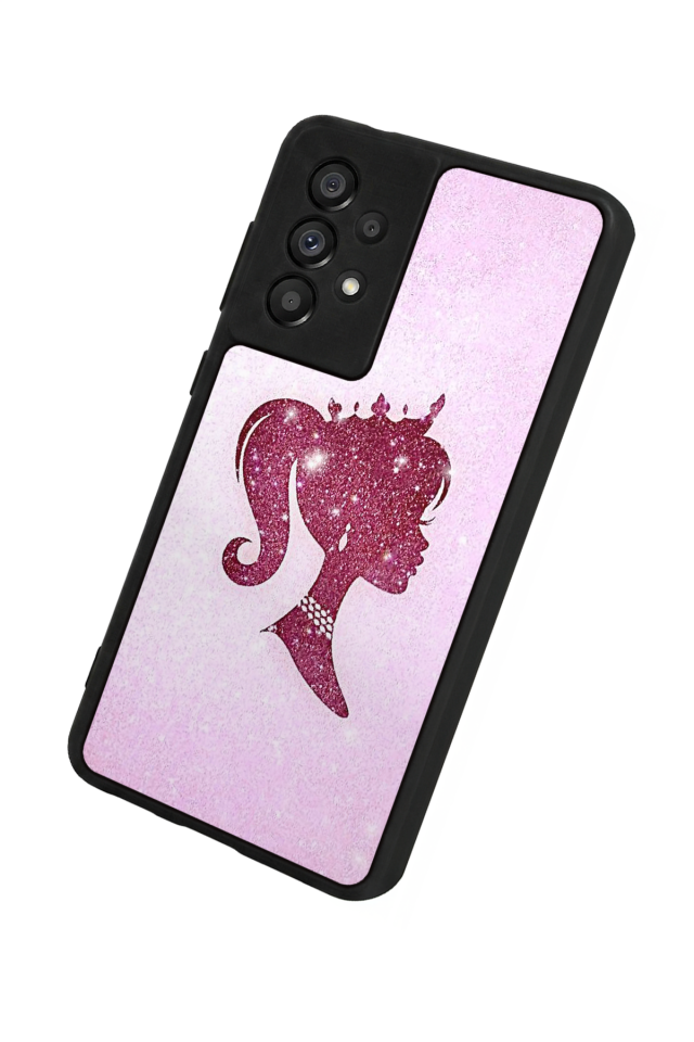 Samsung Galaxy A73 Uyumlu Barbie Tasarımlı Glossy Premium Kılıf