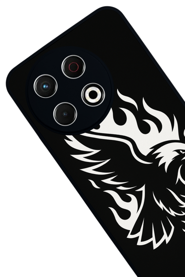 Tecno Spark 30 Pro Uyumlu Besiktas Tasarımlı Glossy Premium Kılıf