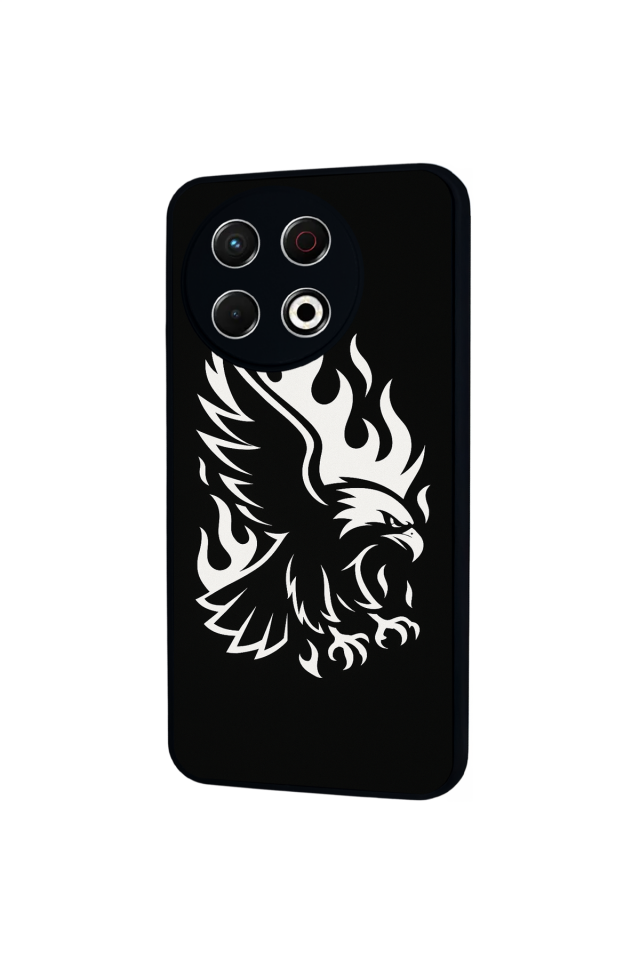 Tecno Spark 30 Pro Uyumlu Besiktas Tasarımlı Glossy Premium Kılıf