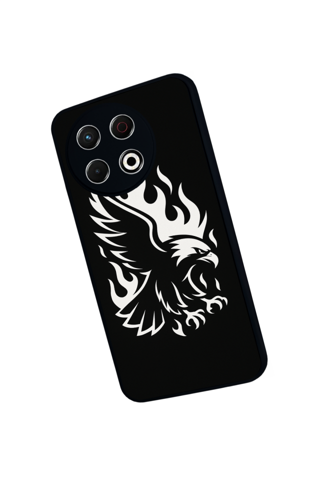 Tecno Spark 30 Pro Uyumlu Besiktas Tasarımlı Glossy Premium Kılıf